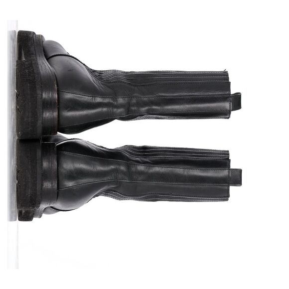 Magda Butrym Chelsea Ankle Boots in Black Leather - Picture 3 of 12